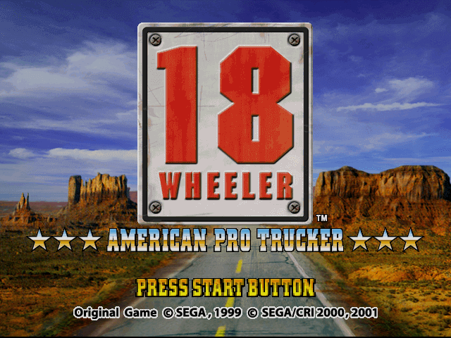 18 Wheeler American Pro Trucker screenshot 4 for Sega Dreamcast